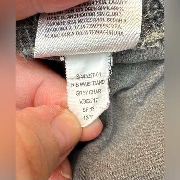 Old Navy Plus gray charcoal pull on elastic waist casual pants women’s 22 - Picture 10 of 12